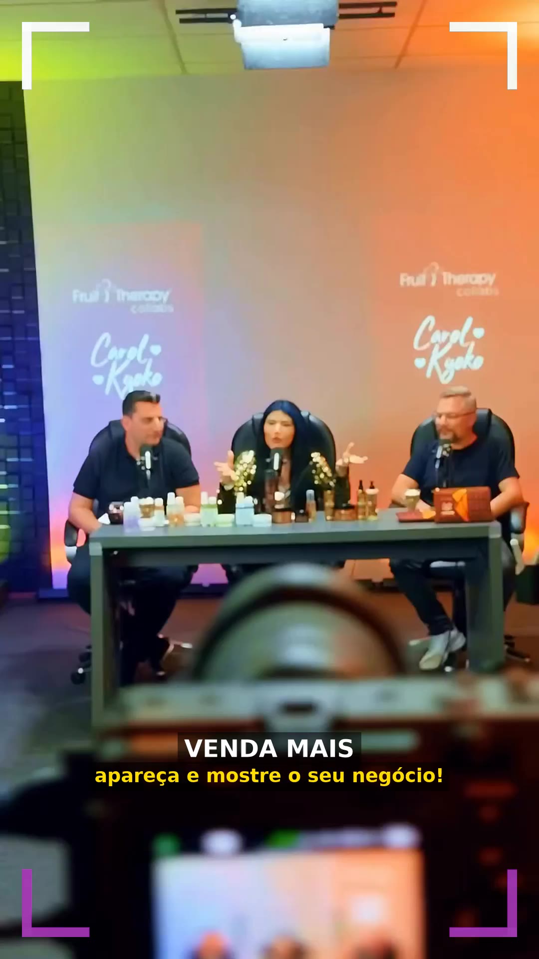 Vídeo gerado com IA