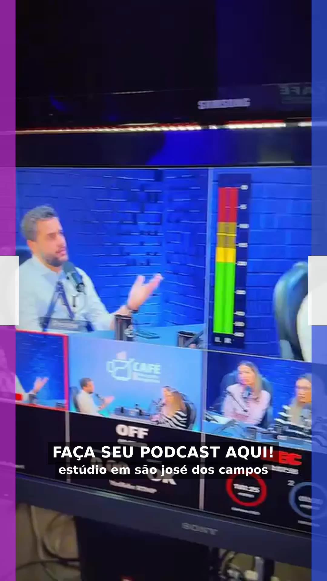 Vídeo gerado com IA