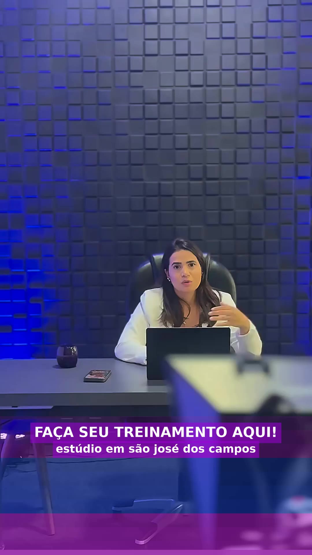 Vídeo gerado com IA
