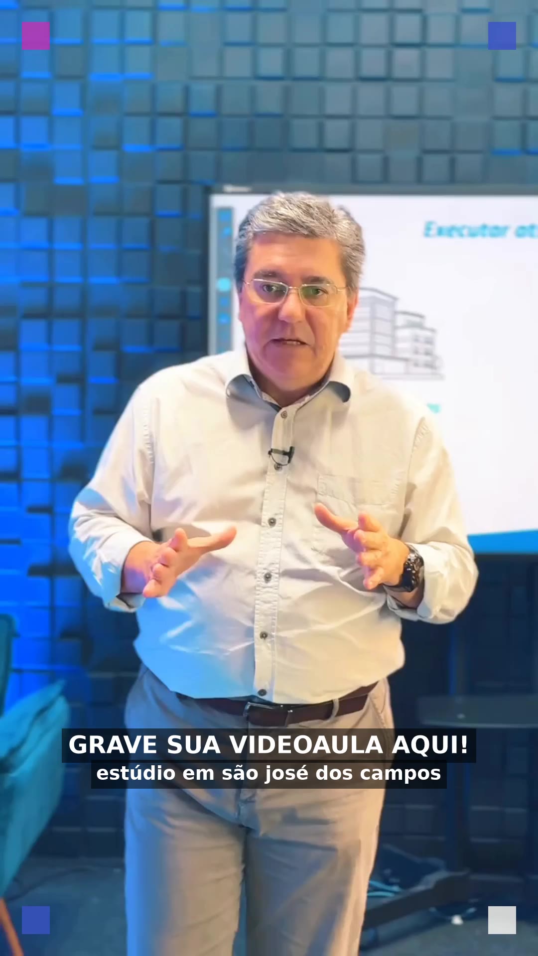 Vídeo gerado com IA